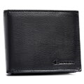 Pánska kožená peňaženka – veľká čierna RFID