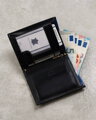 Pánska kožená peňaženka N4-RVT-6887 Black+Navy