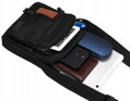 Pánska crossbody taška z polyesteru - Peterson PU PTN 99037 Black
