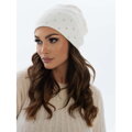 Teplá dámska beanie čiapka s kryštálikmi – Peterson