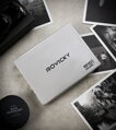 Pánska kožená peňaženka na karty s RFID Protect - Rovicky