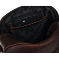 Elegantná hnedá pánska crossbody taška - Peterson