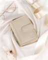 Kožená taška + peňaženka PTN D73-DS Light Beige