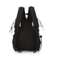 Praktický ruksak typu mommy bag vo fialovej farbe - Himawari