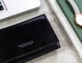 Veľká, kožená dámska peňaženka s RFID systémom — 4U Cavaldi