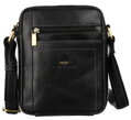 Praktická kožená crossbody taška pre pánov Peterson