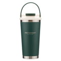 Zielony kubek termiczny ze stali nierdzewnej o pojemności 560ml - Peterson