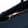 Dámska tmavomodrá shopper kabelka z polyesteru – ľahká, elegantná a priestranná