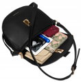 Messenger bag v tvare podkovy z ekologickej kože - Peterson