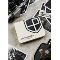 Zeleno-čierna pánska peňaženka z ekokože, model s RFID systémom - Peterson