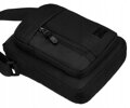 Pánska crossbody taška z polyesteru - Peterson PU PTN 99037 Black