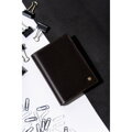Minimalistická pánska kožená peňaženka na mince na zips - Rovicky