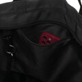 Torba damska z poliestru w ciemnoszarym kolorze zamykana suwakami z kieszenią zewnętrzną - Peterson