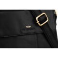 Čierna kožená crossbody taška pre pánov - Peterson