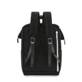 Čierny mestský ruksak z materiálu Cordura s priehradkou na notebook do 15,6