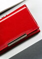 Dámska peňaženka z prírodnej a ekologickej kože na kovový uzáver a patent - 4U Cavaldi