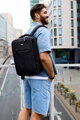 Biznis batoh na notebook s USB portom - Peterson