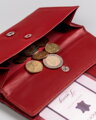 Veľká, kožená dámska peňaženka so zapínaním na patentku - 4U Cavaldi