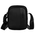 Čierna malá pánska crossbody taška – Peterson