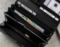 Kožená dámska peňaženka na zapínanie s RFID systémom - Cavaldi