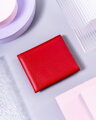Malá kožená dámska peňaženka s RFID ochranou — Peterson