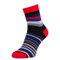 Zestaw 5 par skarpet męskich w paski w rozmiarze 40-45 - Peterson