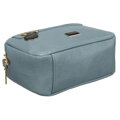 Moderná modrá dámska crossbody taška z eko kože Peterson