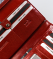 Dámska kožená peňaženka na karty s ochranou RFID Protect — Rovicky