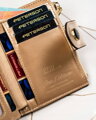 Priestranná dámska peňaženka z ekologickej kože - Peterson