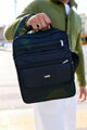 Pánska crossbody taška z polyesteru - Peterson