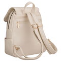 Dámsky mestský batoh malý béžový z ekokože Peterson