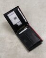 Pánska peňaženka N992-RVT Black+Red