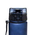Červeno-fialová tritanová fľaša na vodu bez BPA so šnúrkou – 750 ml