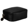 Čierna klasická dámska crossbody taška z ekologickej kože s jednou komorou Peterson
