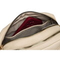 Béžová mestská dámska crossbody kabelka 