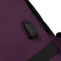 Priestranný cestovný kabínový ruksak s USB portom - Peterson
