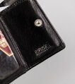 Malá, kožená dámska peňaženka s patentkou a háčikom - Peterson