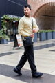 Pánska crossbody taška z pravej kože
