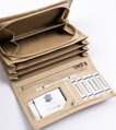 Veľká, kožená dámska peňaženka s RFID systémom - Rovicky