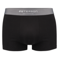 Pánske bavlnené boxerky, v. XL čierne set 3 kusy Peterson