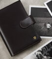 Pánska kožená peňaženka na karty s RFID Protect - Rovicky