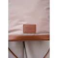 Dámska béžová crossbody kabelka z polyesteru - Peterson