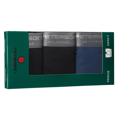 Pánske bavlnené boxerky, v. XL set 3 kusy čierno-modré Peterson