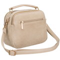 Dámska béžová crossbody kabelka z ekokože Peterson
