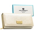 Dámska peňaženka Peterson ecru – elegantná peňaženka na patent