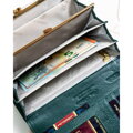 Elegantná zelená dámska peňaženka s RFID ochranou – Peterson