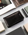 Veľká, kožená dámska peňaženka s RFID systémom - Peterson