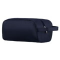 Tmavomodrá kozmetická taštička z odolnej syntetickej tkaniny