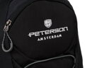 Modrý trekingový batoh s pohodlnými popruhmi - Peterson