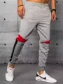 Pánske svetlo-sivé trendové tepláky.